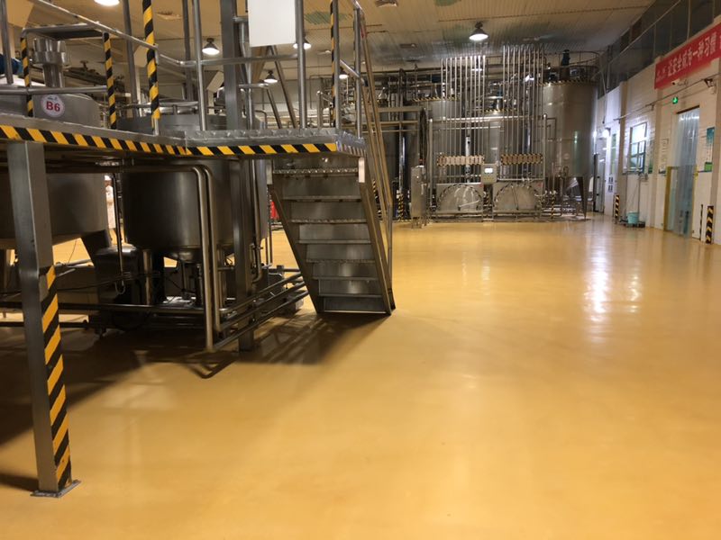 [UQESH ®IF] Standard self leveling waterborne polyurethane mortar